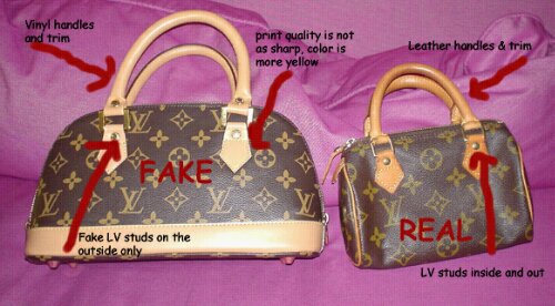 How to Spot a Fake: Louis Vuitton Handbag 